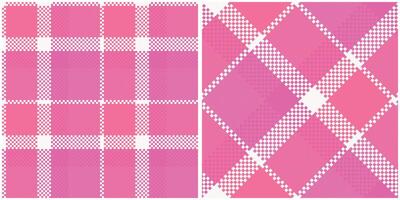 Tartan Plaid Seamless Pattern. Checkerboard Pattern. Template for Design Ornament. Seamless Fabric Texture. Illustration vector