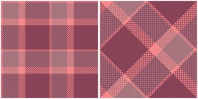 Tartan Plaid Seamless Pattern. Gingham Patterns. Traditional Scottish Woven Fabric. Lumberjack Shirt Flannel Textile. Pattern Tile Swatch Included. vector