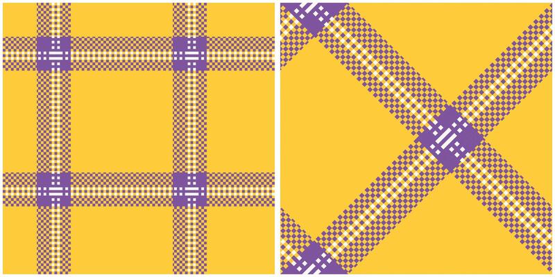 Tartan Plaid Seamless Pattern. Traditional Scottish Checkered Background. Traditional Scottish Woven Fabric. Lumberjack Shirt Flannel Textile. Pattern Tile Swatch Included.