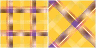 Tartan Plaid Seamless Pattern. Abstract Check Plaid Pattern. Template for Design Ornament. Seamless Fabric Texture. Illustration vector