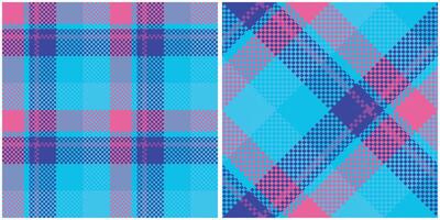 Scottish Tartan Plaid Seamless Pattern, Scottish Tartan Seamless Pattern. Seamless Tartan Illustration Set for Scarf, Blanket, Other Modern Spring Summer Autumn Winter Holiday Fabric Print. vector