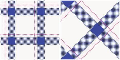 Scottish Tartan Plaid Seamless Pattern, Plaid Pattern Seamless. Seamless Tartan Illustration Set for Scarf, Blanket, Other Modern Spring Summer Autumn Winter Holiday Fabric Print. vector