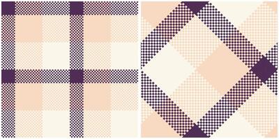 Scottish Tartan Plaid Seamless Pattern, Checkerboard Pattern. Template for Design Ornament. Seamless Fabric Texture. Illustration vector