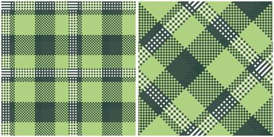 Tartan Plaid Pattern Seamless. Classic Scottish Tartan Design. Seamless Tartan Illustration Set for Scarf, Blanket, Other Modern Spring Summer Autumn Winter Holiday Fabric Print. vector