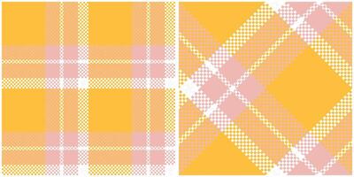 Scottish Tartan Plaid Seamless Pattern, Checker Pattern. Traditional Scottish Woven Fabric. Lumberjack Shirt Flannel Textile. Pattern Tile Swatch Included. vector
