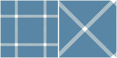 Scottish Tartan Plaid Seamless Pattern, Gingham Patterns. Traditional Scottish Woven Fabric. Lumberjack Shirt Flannel Textile. Pattern Tile Swatch Included. vector