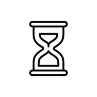 Time and Clock line icon vector
