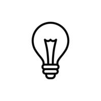 Lightbulb Icon Set. Bulb lamp icon, Lamp icons, Idea light bulb icon vector