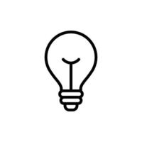 Lightbulb Icon Set. Bulb lamp icon, Lamp icons, Idea light bulb icon vector