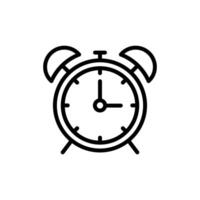 Time and Clock line icon vector