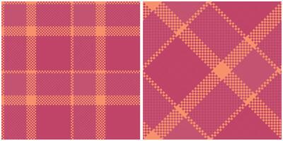 Tartan Plaid Pattern Seamless. Traditional Scottish Checkered Background. Traditional Scottish Woven Fabric. Lumberjack Shirt Flannel Textile. Pattern Tile Swatch Included. vector