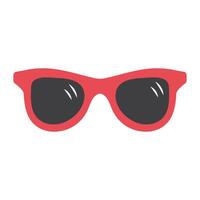 Sunglasses icon. Summer accessory. illustration isolated on white background. vector