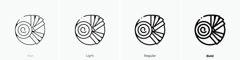 hummus icono. delgado, luz, regular y negrita estilo diseño aislado en blanco antecedentes vector