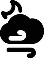 Cloud icon symbol image. Illustration of the hosting storage vector