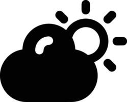 Cloud icon symbol image. Illustration of the hosting storage vector