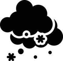 Cloud icon symbol image. Illustration of the hosting storage vector