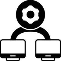 Cloud icon symbol image. Illustration of the hosting storage vector