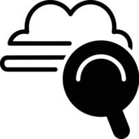 Cloud icon symbol image. Illustration of the hosting storage vector