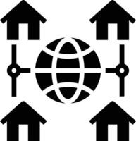 Cloud icon symbol image. Illustration of the hosting storage vector