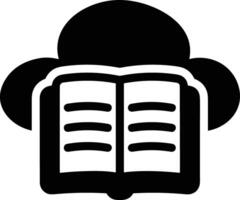 Cloud icon symbol image. Illustration of the hosting storage vector