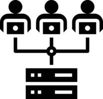 Cloud icon symbol image. Illustration of the hosting storage vector