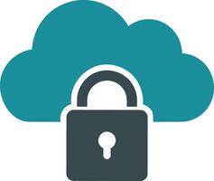 Cloud icon symbol image. Illustration of the hosting storage vector
