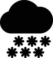 Cloud icon symbol image. Illustration of the hosting storage vector