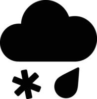 Cloud icon symbol image. Illustration of the hosting storage vector