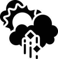 Cloud icon symbol image. Illustration of the hosting storage vector