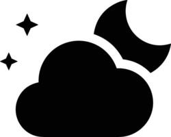 Cloud icon symbol image. Illustration of the hosting storage vector