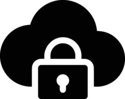 Cloud icon symbol image. Illustration of the hosting storage vector