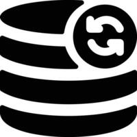 Cloud icon symbol image. Illustration of the hosting storage vector
