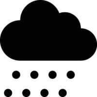 Cloud icon symbol image. Illustration of the hosting storage vector