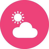 Cloud icon symbol image. Illustration of the hosting storage vector