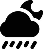 Cloud icon symbol image. Illustration of the hosting storage vector