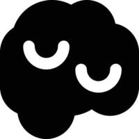 Cloud icon symbol image. Illustration of the hosting storage vector