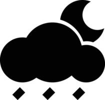 Cloud icon symbol image. Illustration of the hosting storage vector