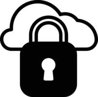 Cloud icon symbol image. Illustration of the hosting storage vector