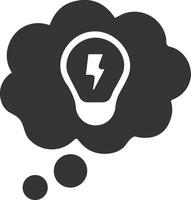 Cloud icon symbol image. Illustration of the hosting storage vector