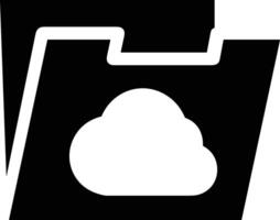 Cloud icon symbol image. Illustration of the hosting storage vector