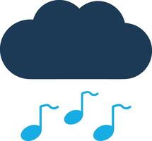 Cloud icon symbol image. Illustration of the hosting storage vector