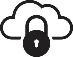 Cloud icon symbol image. Illustration of the hosting storage vector