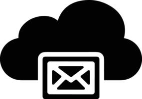 Cloud icon symbol image. Illustration of the hosting storage vector