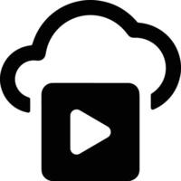 Cloud icon symbol image. Illustration of the hosting storage vector