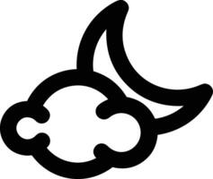 Cloud icon symbol image. Illustration of the hosting storage vector