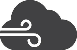 Cloud icon symbol image. Illustration of the hosting storage vector