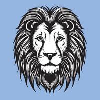 lion head design vector