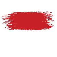 Indonesian Brush Flag Decoration vector