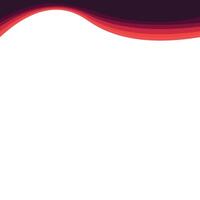 Modern Wavy Header vector