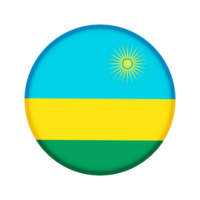 rond drapeau de Rwanda png